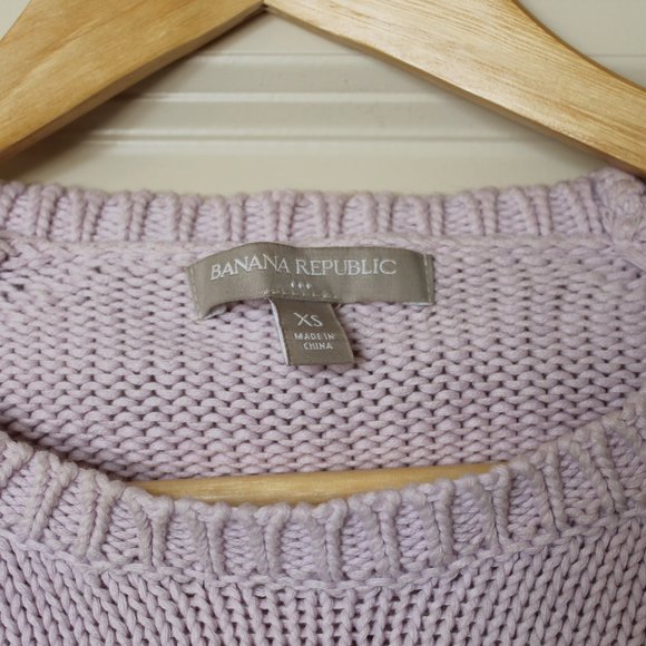 Banana Republic Purple Sweater - Picture 3 of 5